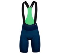 Q36.5 - Termica Long Salopette - Cycling bottoms size XXL, blue