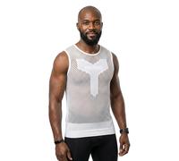 Q36.5 Zero Mesh Sleeveless Base Layer Grey 2XS-XS Men