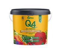 Q4 All Purpose Plant Food, Fertiliser Enriched With Organic Nutrients, More Flowers, Bigger Yields, Slow Release 4.5Kg