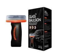 Q4 Glass Guard, Q4 Glass Cleaner, Automotive Oil Film Cleaning Brush, Glas Emulsion Cleaner, Glas Oil Film Remover for Car, Oi Film Remover for Car Windshields and Windows (1)