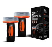 Q4 Glass Guard, Q4 Glass Cleaner, Q4 Glass Emulsion Cleaner, Glasscleaning Board for Car Windshields, Automotive Oil Film Cleaning Brush, Car Windshield Oil Film Remover (2PCS)