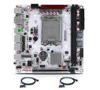 Q670 8-Bay NAS Mini-ITX Motherboard LGA1700(Support 12th/13th/14th Gen. Desktop Processor), 8* SATA3.0, i226-LM 2.5G vPro, 2* DDR5 MAX 64GB, 3* M.2 NVMe, 3* USB3.2, 1*Type-C 20Gbps, Dual 4K Display