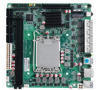 Q670 Plus vPro NAS Motherboard is Suitable for Processor 12/13/14 Generation CPU 1X M.2 NVMe 4X Intel 2.5G Network Por tServer NAS ITX Motherboard 17cm*17cm