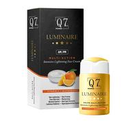Q7Paris Luminaire AM/PM Multi-Action Intensive Lightening Face Cream | Vitamin C & Glutathione Formula for Sensitive, Oily, and Acne-Prone Skin | Active Lightening Face Cream - 30ml
