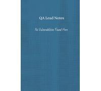 QA Lead Planner: Agenda y Cuaderno de Notas para Líderes de Testing y Automatización: Planifica sprints, documenta estrategias de prueba y mejora la gestión de tu equipo QA