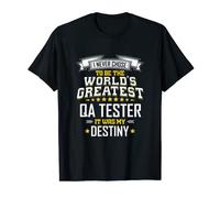 QA Tester Idea World's Greatest QA Tester T-Shirt