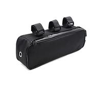 Qaautor Bicycle Beam Bag Battery Controller Hanging Fixed Tube Frame Bike Bag Li-Ion Storage Waterproof 32X9X10.5cm Cycling