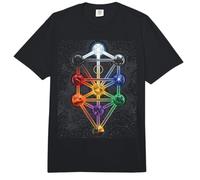 Qabalah Tree Sephiroth Queen Scale Sacred Geometry Hermetic Comfort Colors Adult Heavyweight T-Shirt