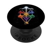 Qabalah Tree Sephiroth Queen Scale Sacred Geometry Hermetic PopSockets Adhesive PopGrip