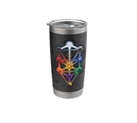 Qabalah Tree Sephiroth Queen Scale Sacred Geometry Hermetic Stainless Steel Insulated Tumbler