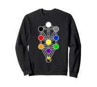 Qabbalah Tree Queens Scale Colors - Hermetic Sephirot Sweatshirt