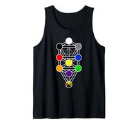 Qabbalah Tree Queens Scale Colors - Hermetic Sephirot Tank Top