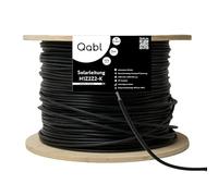 Qabl Solar Cable 6 mm² Black - Solar Cable H1Z2Z2 - TÜV Tested - UV Resistant, Flexible, PV Cable, Photovoltaic Cable, Solar Connection Cable for Solar Panel (10)