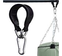 QACUU 2pc Multifunctional Non-Slip Harness, Heavy-Duty Hammock Straps & Swing Hanging Straps for Secure Outdoor Exercise and Boxing Bag Hooks