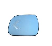 QADFTGY Compatible With Toyota For Sienna 2011 2012 2013 2014 2015 2016 2017 2018 2019 Car Convex Heated Mirror Glass Car Mirrors Glass Car Wing Mirror Glass(1pcs Left)