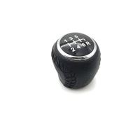 QADFTGY Gear Knob Compatible with Fiat for Grande for Punto for Evo 2012 Car Interior Parts 5 6 Speed Gear Shift Knob Stick Head Lever Handle(6 Speed)