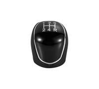 QADFTGY Gear Stick Knob Compatible with for Mondeo 4 Mk4 for Focus 5/6 Speed Car Gear Shift KnobShifter Lever Arm Headball(Black 5 Speed)