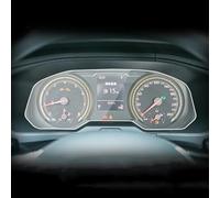 QADFTGY Navigation Protective Film Compatible With VW For Tarek For Tharu 2021 2022 2023 Car Interior Instrument Panel Membrane LCD Screen Protector Protective Film(A style TPU)