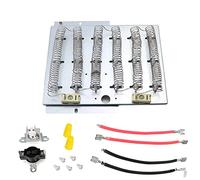Qagea 503978 Dryer Heating Element Kit Replaces 61927, 503404, 510329, 510325P, Y503978, 61928, 61929, 14218929 Fit for Whirlpool, Speed Queen, Amana, Admiral, Crosley, Magic Chef, Maytag