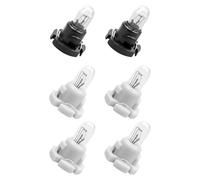 QAGGUM A/C Control Dash Panel Light Bulb Fit for Honda Odyssey EX EX-L Touring 2005-2010, Climate Control Light Bulbs Replace 79607-SHJ-S01 90010-09017 6 Pcs