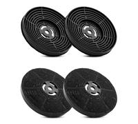 QAGGUM Carbon Charcoal Filter Fit for 30" Convertible Ductless/Ventless Wall and Island Range Hoods, Range Hood Filter Replace WRHF003S2, 4Pcs