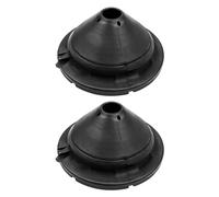 QAGGUM Coil Spring Insulator, Rear Spring Mounting Rubber Compatible with Honda Civic 2006 2007 2008 2009 2010 2011, Rear Upper Suspension Spring Mounting Rubber Replaces 52691-SNA-A01 Black 2 Pcs