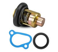 QAGGUM Outboard Thermostat Kit Fit for Honda BF20hp Thru 130hp BF25A BF30A BF40A BF50A BF75A BF90A BF115A & BF130A 4 Stroke 1999-2003, Replace 19300-ZV5-043 19351-ZV5-000