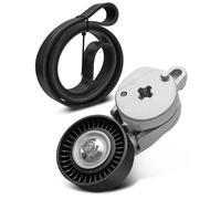 QAGGUM Serpentine Belt Tensioner Kit Fit for Toyota Scion tC Camry RAV4 XLE SE LE Platinum Adventure L4 2009-2018, Engine Serpentine Belt Drive Kit with Tensioner Replace 39106 49449 166200V020