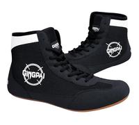 Qahdeikd Wrestling Shoes Men Kids Youth Women Boxing Shoes Gym Fitness Sneakers, black, 7/9 UK