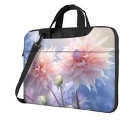 qahuopp 3 Colorful Flowers1 Print Computer Bag Carrying Handle Laptop Bag Protect Case Pouch Fits 13 14 15.6 Inch Laptops