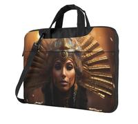 qahuopp Ancient Egypt Tribe Series Print Computer Bag Carrying Handle Laptop Bag Protect Case Pouch Fits 13 14 15.6 Inch Laptops