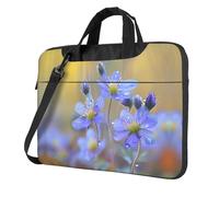 qahuopp Three Flowers 3 Print Computer Bag Carrying Handle Laptop Bag Protect Case Pouch Fits 13 14 15.6 Inch Laptops