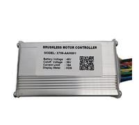 QAINKUN Ebike Controller 48V/39V 18AU Parts Electric Bicycle Accessories Brushless Motor Controller