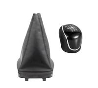 QALIYDFD Auto Gear Lever Compatible with for Mondeo 4 Mk4 IV 2007-2014 Car Hand Speed Ball Gear Shift Knob Gaiter Boot Cover Collar