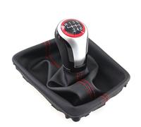 QALIYDFD Auto Gear Lever Compatible with Seat for Leon for Cupra 2013-2019 Gear Shift Knob 5/6 Speed MT Lever Change Gaiter Boot Cover