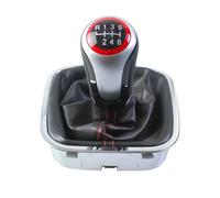 QALIYDFD Auto Gear Lever Compatible with VW for Polo 6r 6c Hatchback Sedan 2011-2019 MT 5/6 Speed Level Change Gaiter Boot Cover