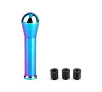 QALIYDFD Auto Gear Lever Racing 150mm Truck Gear Shift Knob Universal Car Manual Transmission Aluminum Shifter Lever with Three Adapters No Logo