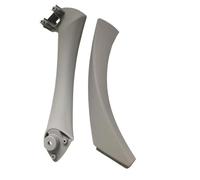 QALIYDFD car Inside Door Handle Compatible with BMW for 3-Series E90 E91 E92 316 318 320 325 328i 2004-2012 Interior Door Pull Handle with Cover Trim(Gray,Right)