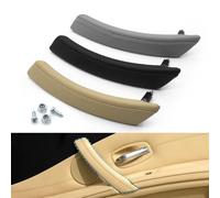 QALIYDFD car Inside Door Handle Compatible with BMW for 5-Series E60 E61 2006 2007 2008 2009 2010 Auto Left Front Rear Door Passenger Handle Replacement(Rear Left)