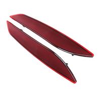 QALIYDFD Car Rear Bumper Reflector Compatible With Chevrolet For Cruze L 2016 2017 2018 2019 Car Rear Bumper Reflector Light Warning Lamp GM1184116 GM1185116