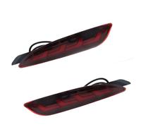 QALIYDFD Car Rear Bumper Reflector Compatible With Mazda For CX-5 2022 2023 Car Rear Bumper Reflector Brake Light Lamp Assembly Auto Exterior Accessories(Red)