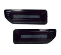 QALIYDFD Car Rear Bumper Reflector Compatible With Suzuki For Jimny 2019 2020 2021 2022 2023 2024 Car Rear Reversing Turn Signal Brake Tail Light Assembly Accessories(Black 1)