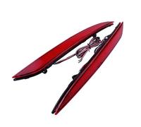 QALIYDFD Car Rear Bumper Reflector Compatible With Tesla For Model S 2012 2013 2014 2015 Car Lens Rear Bumper Reflector Tail Brake Stop Light 6007705-00-B 6007706-00-B