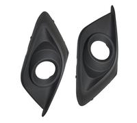 QALIYDFD Fog Light Grille Compatible With Mazda 3 For Axela 2014 2015 2016 2Pcs Car Front Bumper Fog Light Lamp Grille Cover Hood Guard BKD150C11 BKD150C21