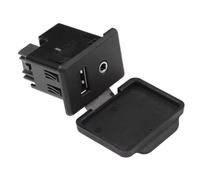 QALIYDFD USB Interface Panel Compatible With Nissan For Sentra For Altima 2015 2016 Car AUX Auxiliary Input Jack Audio Interface USB Socket Port 280239KF1A