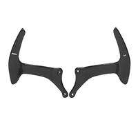 Qalvona Carbon Fiber Paddle Shifters, Prepreg Dry, 1x1 Plain Weave, Left & Right - Lightweight Durable Replacement, Ergonomic Design, Fits Ferrari F430 458 Italia Spider F12 Berlinetta