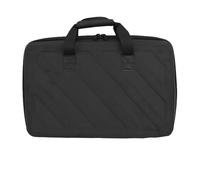 Qalvona DJ Controller Case 53x35x8cm, EVA Protective Bag for 2 Channel Controllers, Compatible with DDJ FLX4 400 SB2 SB3 RB - Foam Padding for Safety, Double Zippers, Portable Handle for