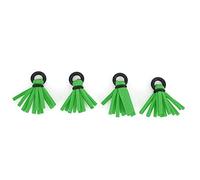 Qalvona Fly Fishing Float Foam Strike Indicators, 4pcs Drift Hook Positioning Bobbers, 29mm Lightweight Floats - High Buoyancy, Easy Installation, Ideal for Fly Fishing Enthusiasts (Green)