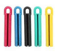 Qalvona Pool Snooker Billiard Cue Tip Holder, Rubber Hanging Clamp Tool, 5PCS Set - Durable Rubber Material, Professional Cue Accessory for Billiards Lovers