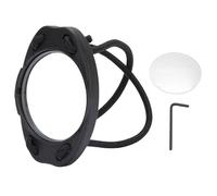 Qalvona Underwater Rearview Mirror for Diving, Lightweight Portable Design, Reflective Surface for Clear Visibility - Enhanced Safety, Durable Plastic Material, Ideal for Divers